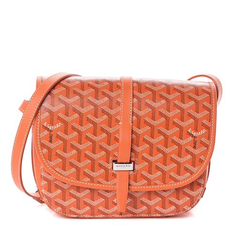 goyard belvedere pm orange|belvedere pm bag goyard price.